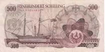 &Ouml;sterreich 500 Schilling - Josef Ressel - Boat - Serial FD - 1965