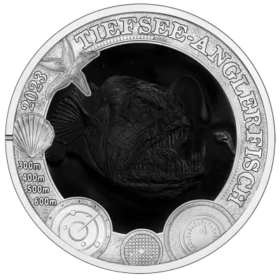 �sterreich Anglerfish - New collection - Underwater life - 3 Euros 2023