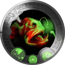 &Ouml;sterreich Anglerfish - New collection - Underwater life - 3 Euros 2023
