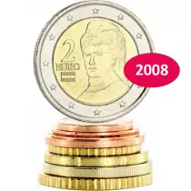 &Ouml;sterreich Euros 2008 series - 8 coins
