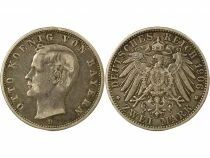 Otto I - 2 Silver Mark - 1906 D Munich
