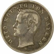 Otto I - 2 Silver Mark - 1906 D Munich