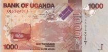 Ouganda 1000 Shillings - 2010 - S&eacute;rie AG