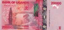 Ouganda 20000 Shillings - Paysage - Buffles - 2021 - Série BR - P.NEW