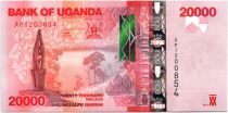 Ouganda 20000 Shillings Paysage - Buffles - 2013
