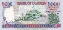 Ouganda 5000 Shillings - Lac Bunyonyi - Ferry - 2009 - P.44d