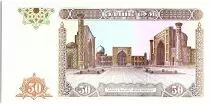 Ouzbékistan 50 Sum, Esplanade de Reghistan - Samarkand - 1994 - p.78