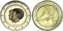 Paesi Bassi 2 Euros - Abdication of the queen Beatrix - Colorised - 2013