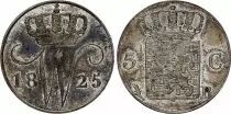 Paesi Bassi 5 Cents, William I - 1825 - XF