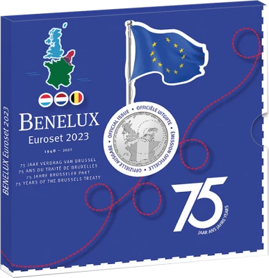 Paesi Bassi BU Euro box set - 75 years of the Brussels Treaty