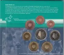 Paesi Bassi UNC Set Netherlands 2000 - 8 euro coins