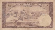 Pakistan 10 Rupees - Jardin de Shalimar - ND (1951-1967) - Série WP