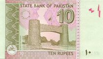 Pakistan 10 Rupees M. Ali Jinnah - Peshawar