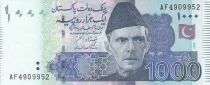 Pakistan 1000 Roupies - Islamia College Peshawar - 2008 - S&eacute;rie AF