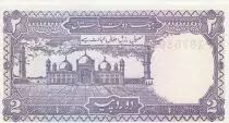 Pakist&aacute;n 2 Rupias Mezquita Bashadi - 1985 Serie PX