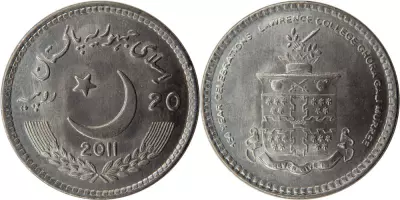 Pakistan 20 Roupies - Universit� Lawrence College Ghora Gali - 2011