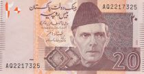 Pakistan 20 Rupee M. Ali Jinnah - Mohen jo Daro