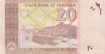 Pakistan 20 Rupee M. Ali Jinnah - Mohen jo Daro