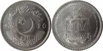 Pakistan 20 Rupees - Lawrence University College Ghora Gali - 2011