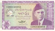 Pakistan 5 Roupies - 50&egrave;me Anniversaire de l\'Ind&eacute;pendance 1947-1997 - 1997