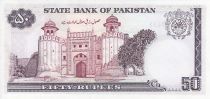 Pakistan 50 Rupees - M. Ali Jinnah - Lahore fort - (1981-1982)