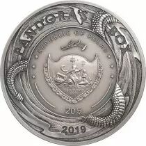 Palau Bo&icirc;te de Pandore - 3 Onces Argent finition Antique Palau 2019