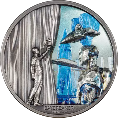 Palau Future - Daydreamer - 2 Ounces Silver Colour 2022