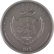 Palau Future - Daydreamer - 2 Ounces Silver Colour 2022