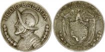 Panama 1/2 Balboa - Simon Bolivar - 1966 - Argent