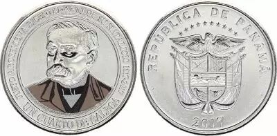 Panama 1/4 Balboa Justo Arosemena   - 2017 (2019) Coloris�e