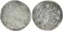 Papal States 1/5 Scudo Benoit XIV- The Virgin Mary - MDCCLVII 1757
