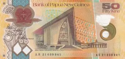 Papouasie-Nouvelle-Guin�e 50 Kina - Parlement - M. Somare - Polymer - 2021 - P.NEW