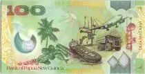 Papua-Neuguinea 100 Kina Parliament House - Economy transition - Polymer - 2012