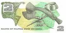 Papua-Neuguinea 2 Kina Bird of Paradise - Artifacts - 1975