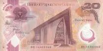 Papua-Neuguinea 20 Kina - Parliament - Boar - ND (2014) - Serial BH - P.NEW