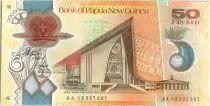 Papua-Neuguinea 50 Kina Parlement house - M. Somare - Polymer - 2012