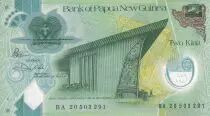 Papua New Guinea 2 Kina - Parliament - Artisanat - Polymer - 2021 - UNC - P.NEW