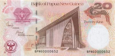 Papua New Guinea 20 Kina - 2008 - P.36