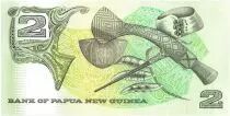 Pap&uacute;a Nueva Guinea 2 Kina Bird of Paradise - Artifacts - 1981