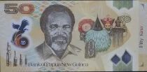 Pap&uacute;a Nueva Guinea 50 Kina - Coat of Arms of Papua New Guinea - Polymer - 2025 - BO Series