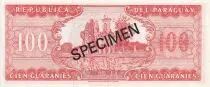 Paraguay 100 Guaranies - Geneal José E. Diaz - Ruins of Humaita - Specimen - P.UNC - P.199s