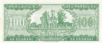 Paraguay 100 Guaranies - G&eacute;n&eacute;ral Jos&eacute; E. D&iacute;az - Ruines Humaita - 1982-1992 - S&eacute;rie A