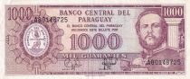 Paraguay 1000 Guaranies - Mariscal F. S. Lopez - 1982 - Serial A - P.207