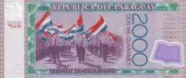 Paraguay 2000 Guaranies - Adela y Celsa Speratti - Polymère - 2008 - Série A - P.228a