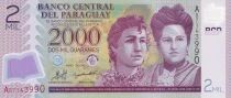 Paraguay 2000 Guaranies Adela y Celsa Speratti 2008
