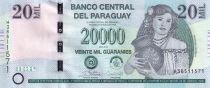 Paraguay 20000 Guaranies - 2017 - La femme Paraguayenne