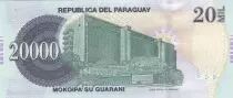 Paraguay 20000 Guaranies - Femme et cruche - Imm. Banque Central - 2017 -Série H