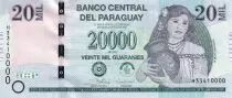 Paraguay 20000 Guaranies Femme et cruche - 2015 (2017)