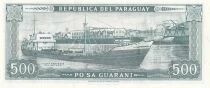 Paraguay 500 Guaranies - Bernardino Caballero - National Merchant Fleet - ND (1982-1995) - Series A
