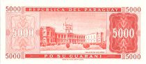 Paraguay 5000 Guaranies, Don C. A. Lopez - 1982 - P.208 - UNC